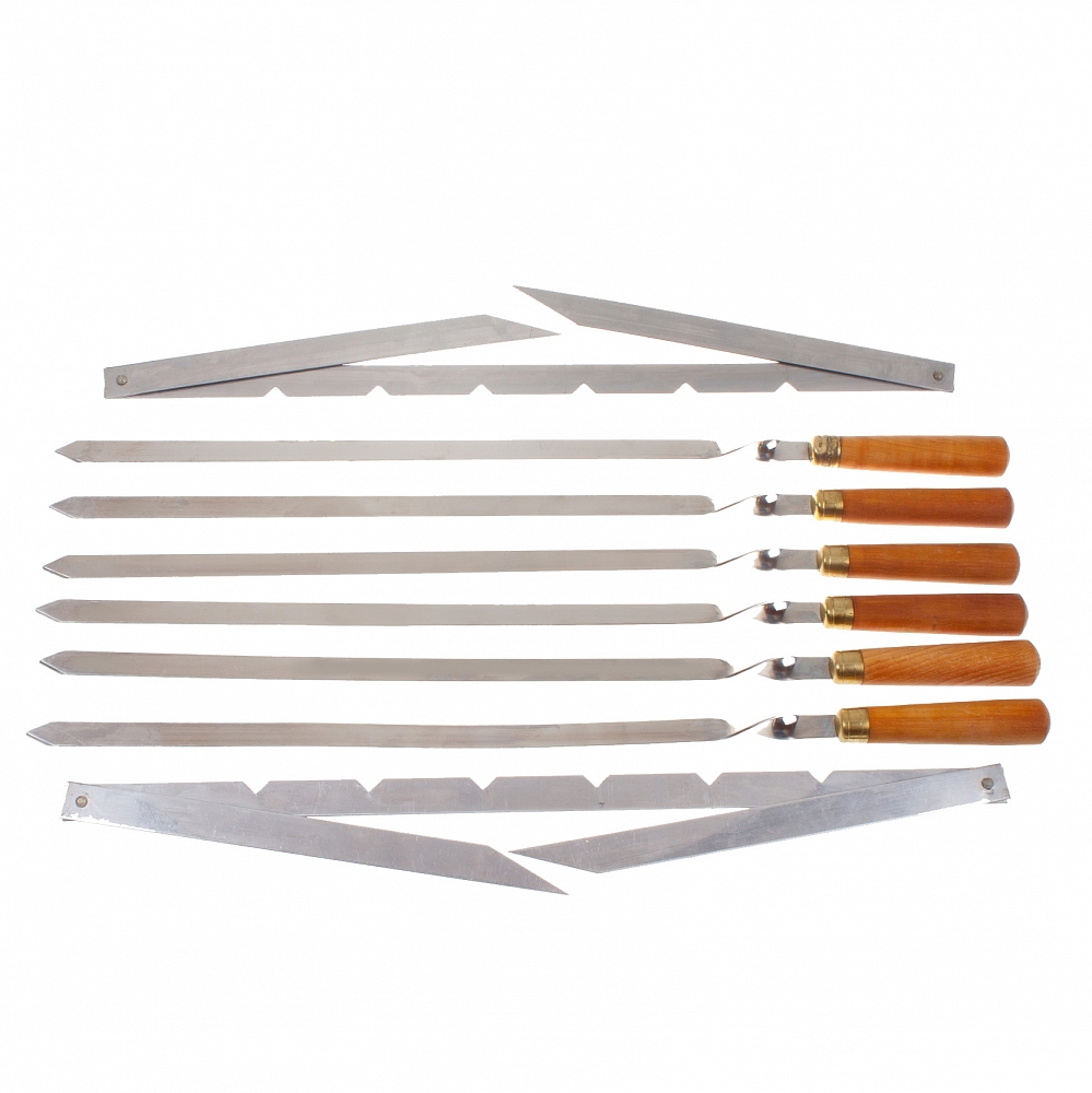 Набор шампуров №2 (Кизляр). Фото №1