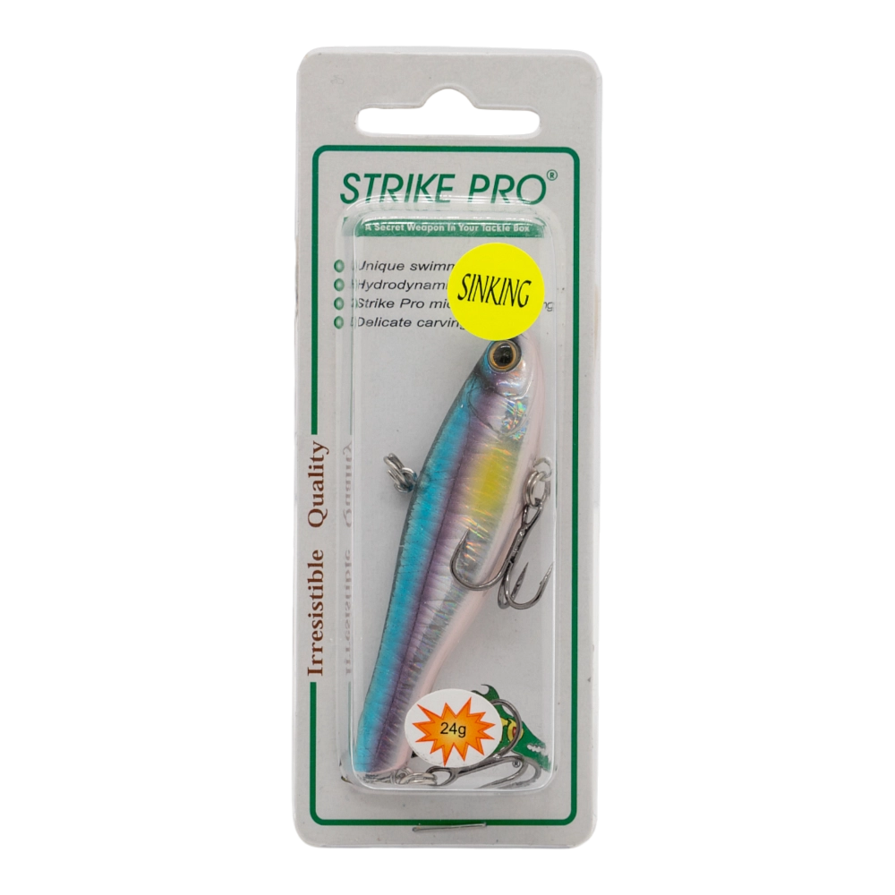 Воблер-раттлин Strike Pro BeFLAP 75, 75мм, 24гр, цвет (JS-161-24#A210-SBO-RP). Фото №1 Воблер-раттлин Strike Pro BeFLAP 75, 75мм, 24гр, цвет (JS-161-24#A210-SBO-RP). Фото №1