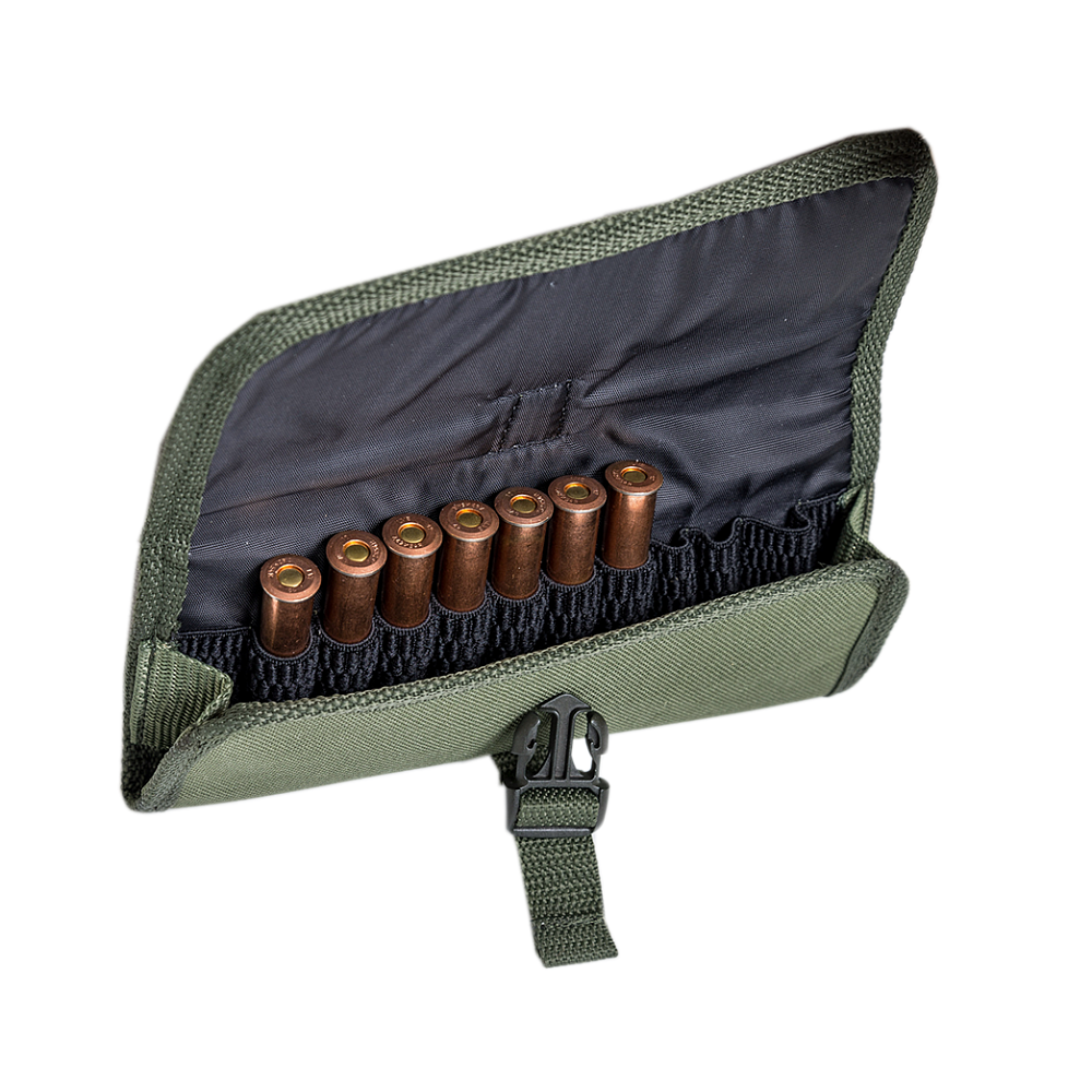Подсумок на 6 патронов 12, 16, 20 к. (универсальный, ткань синтетическая) (Хольстер). Фото №1
