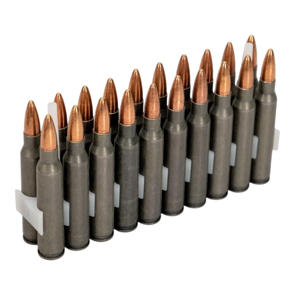 Патрон нарезной CHASE 223Rem (5,56х45) FMJ 55 gr. г.ст/ об.биметал.(20шт.)в коробке 1000 шт.. Фото №6