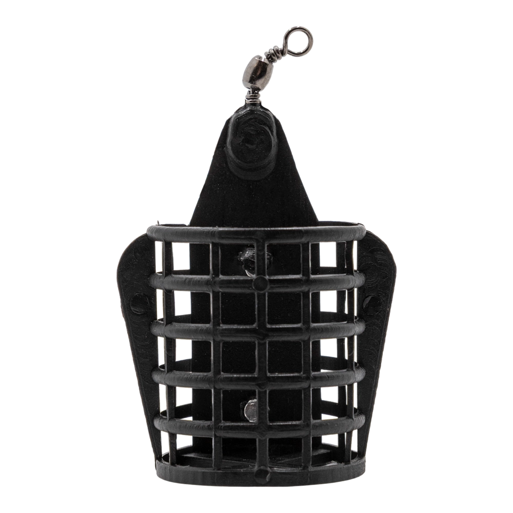 Кормушка фидерная с крыльями пласт с вертл черн 32мм 25гр. Фото №3