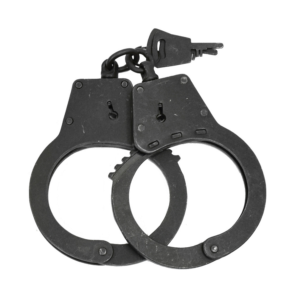 Наручники "КРОТ" (ворон., без фиксатора, два ключа) . Фото №1 Наручники "КРОТ" (ворон., без фиксатора, два ключа) . Фото №1