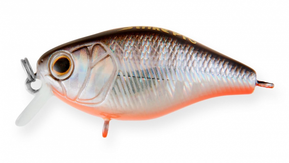 Воблер Strike Pro Cranky-X 50 плавающий 5,5см 7,9гр заглубление 0,3м - 0,7м (EG-165#A70-713). Фото №2