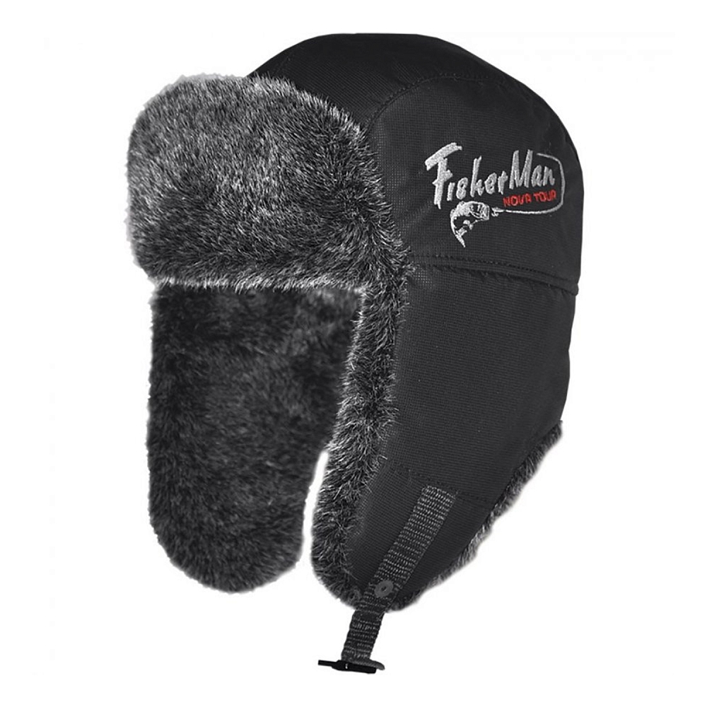 Шапка-ушанка зимняя Тепор МV2 60 черныйНоваТур. Фото №2