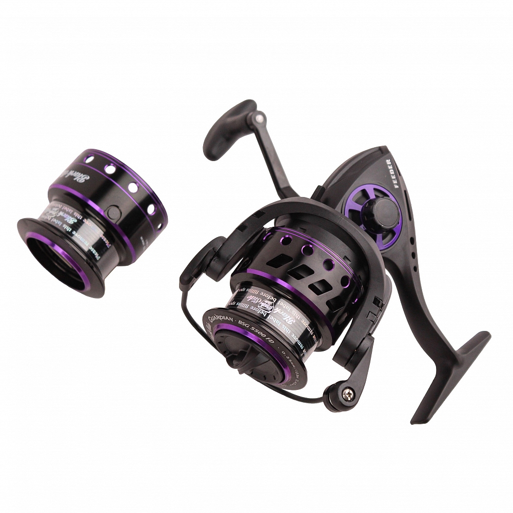 Катушка безынерционная фидерная Black Side Guardian Feeder 5500FD (7+1 подшипник). Фото №3