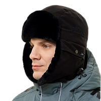 Шапка ушанка Remington Disguise Black, р. S-M