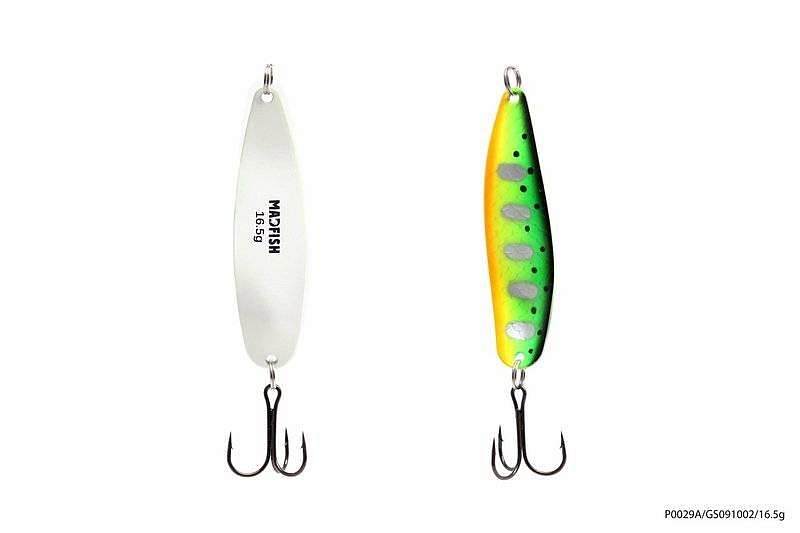 Блесна колеблющаяся MADFISH Pike perch 16,5г, цвет GS091002. Фото №2