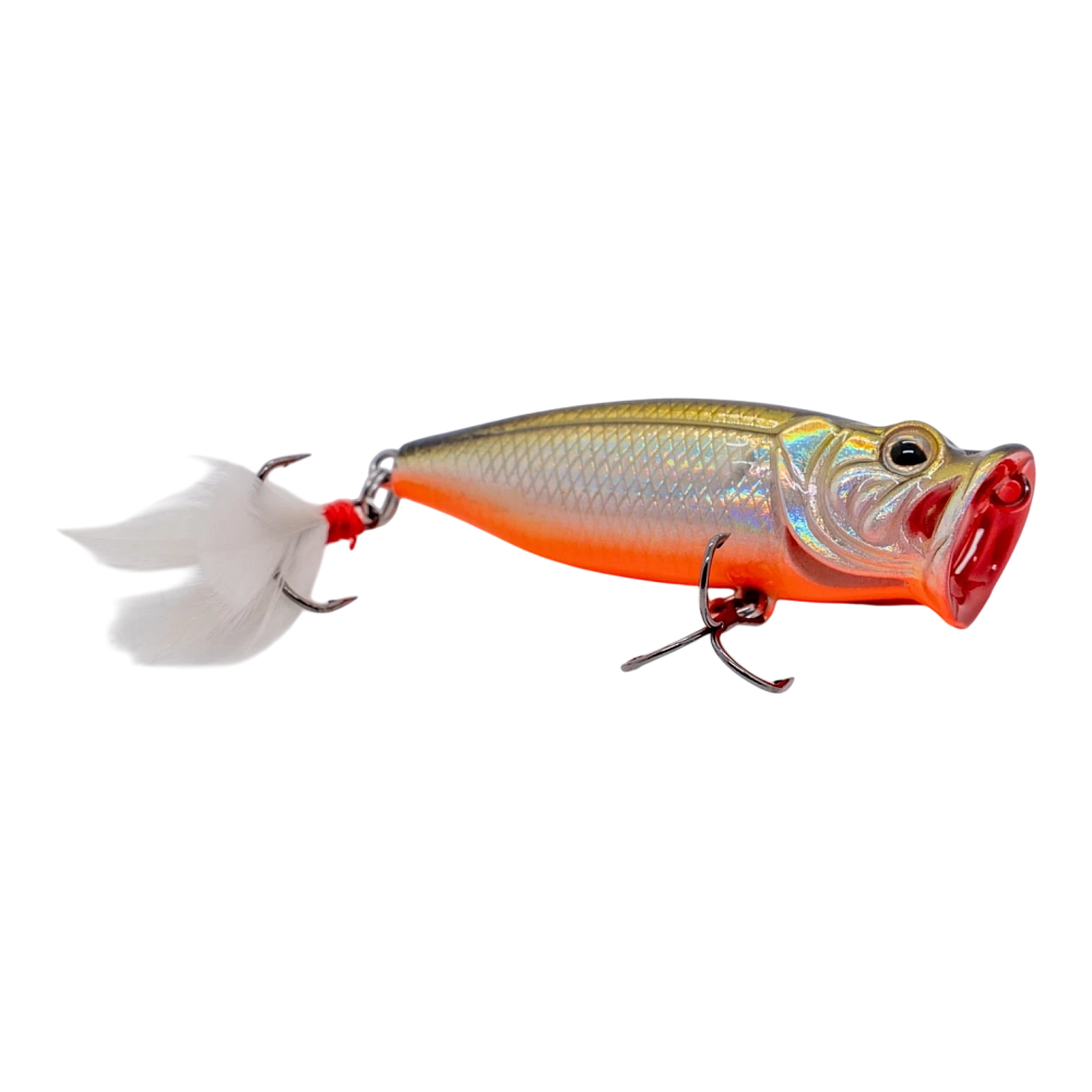 Воблер Strike Pro Pike Pop Mini 45, 45мм, 4 гр, цвет: SH-002B#612T. Фото №2 Воблер Strike Pro Pike Pop Mini 45, 45мм, 4 гр, цвет: SH-002B#612T. Фото №2