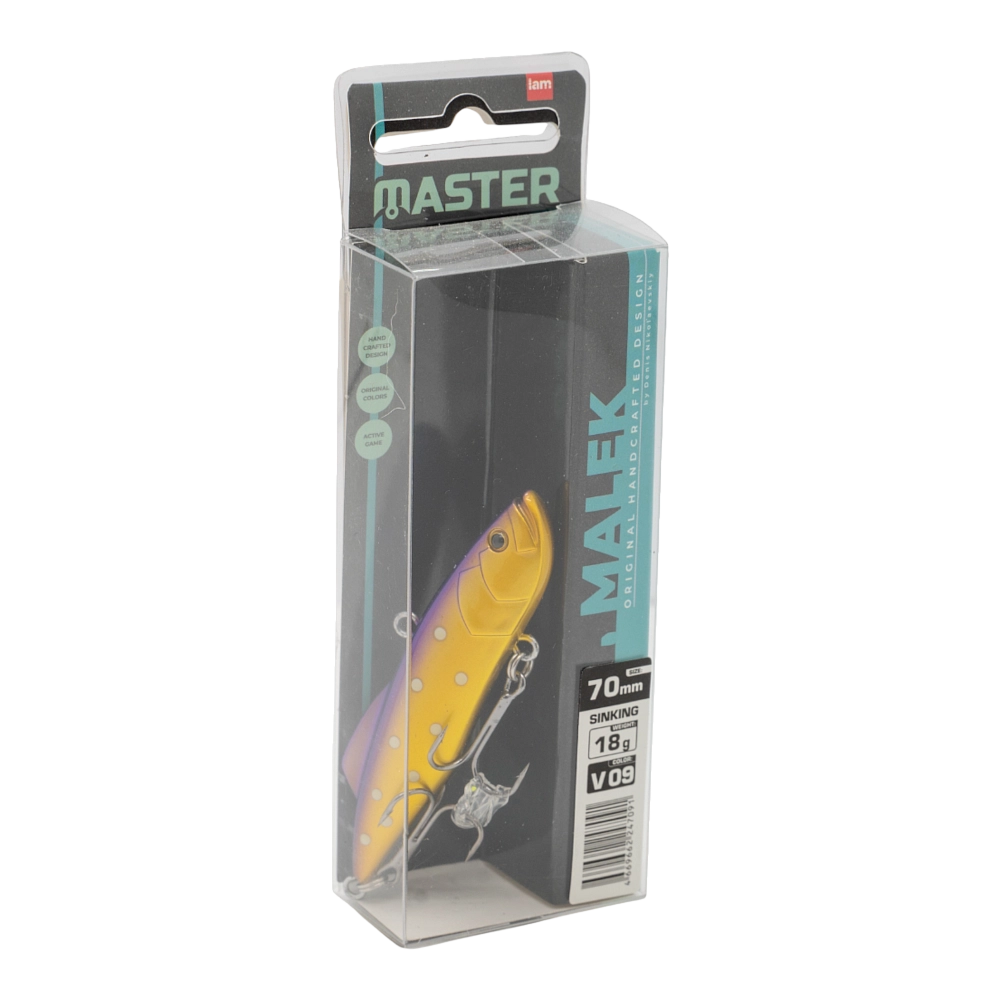 Воблер-раттлин IAM Master Malek, 70мм, 18гр, цвет (V09. Фото №2