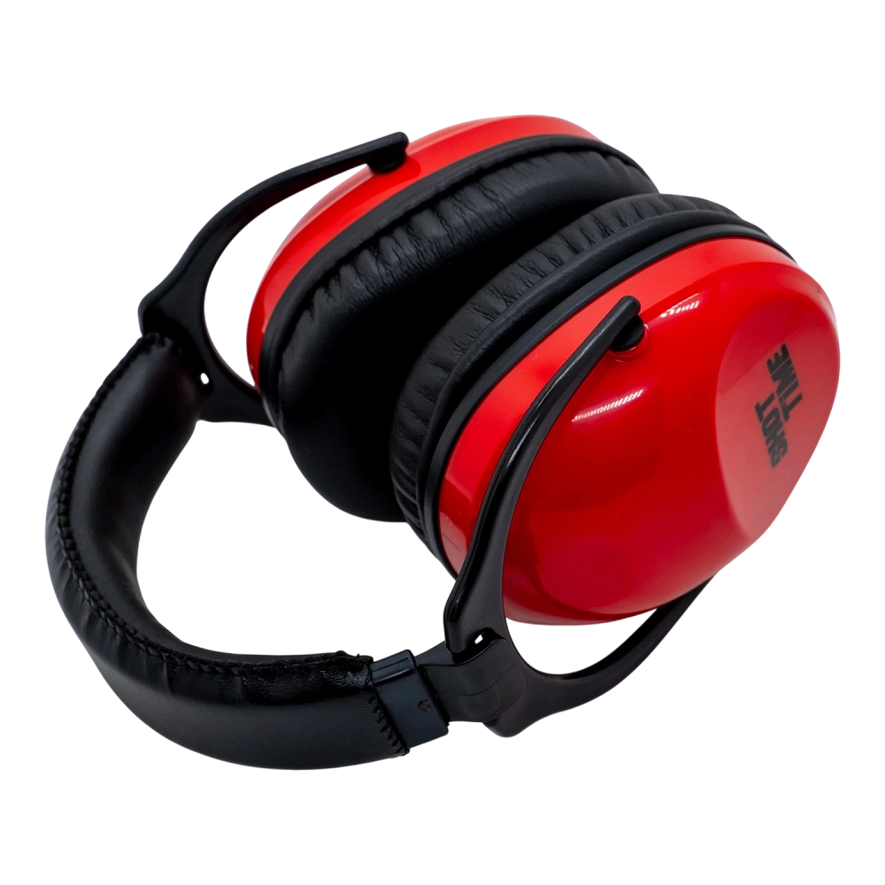 Наушники противошумные ShotTime 15 стрелковые, NRR 22dB /SNR 27dB,красные, 200г. Фото №4