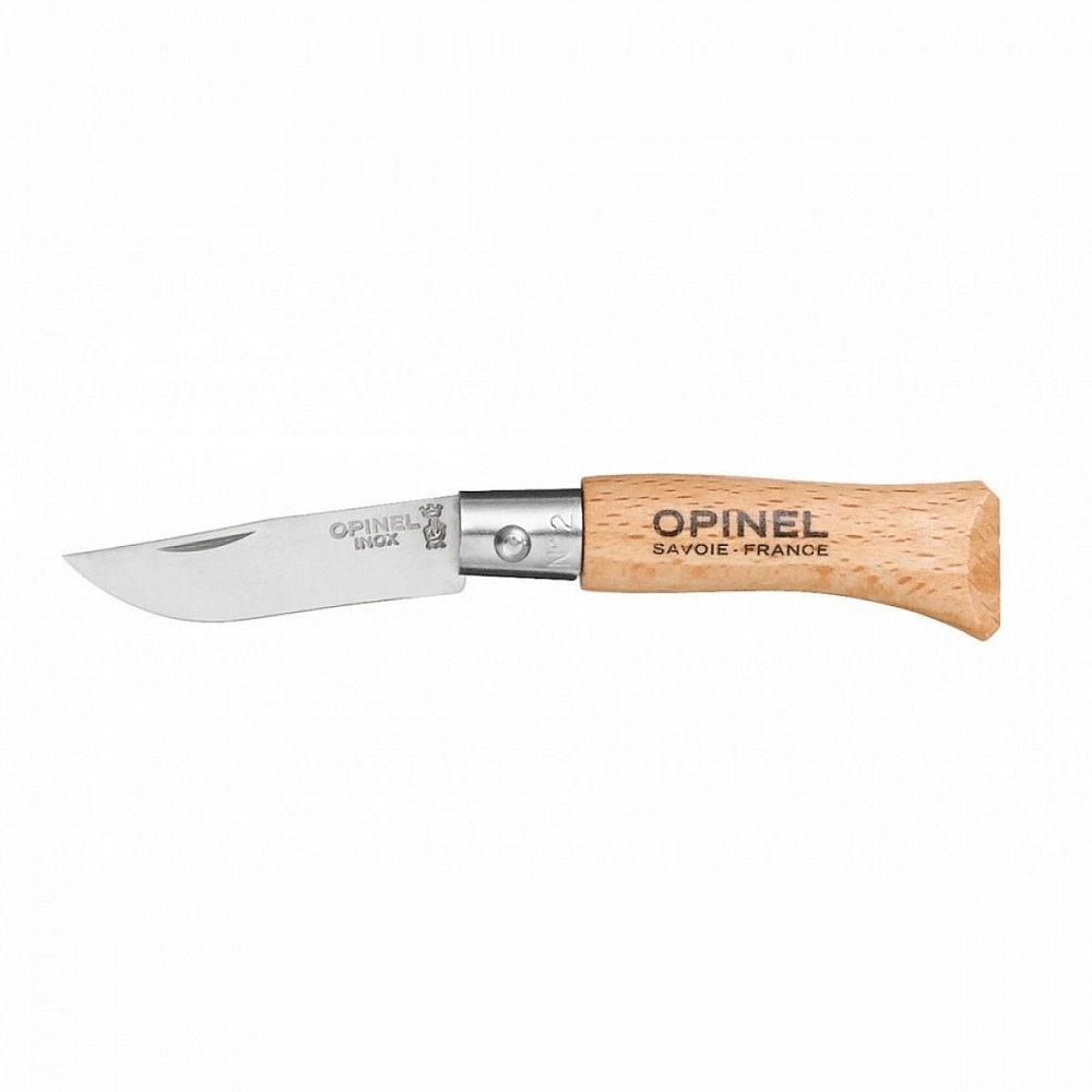 Нож -брелок "Opinel" 2VRI, нержавеющая сталь. Фото №1