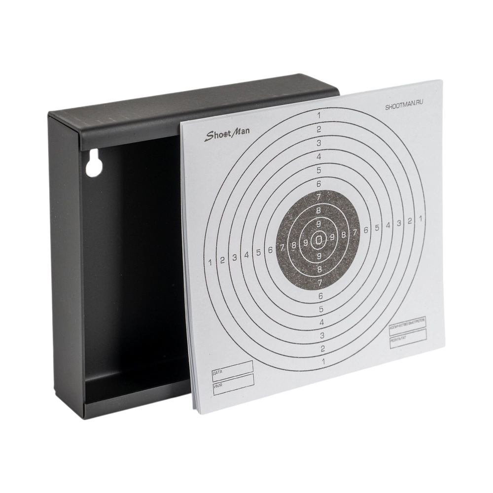 Пулеулавливатель плоский 1,5 мм + 10 бум. мишеней. Фото №3