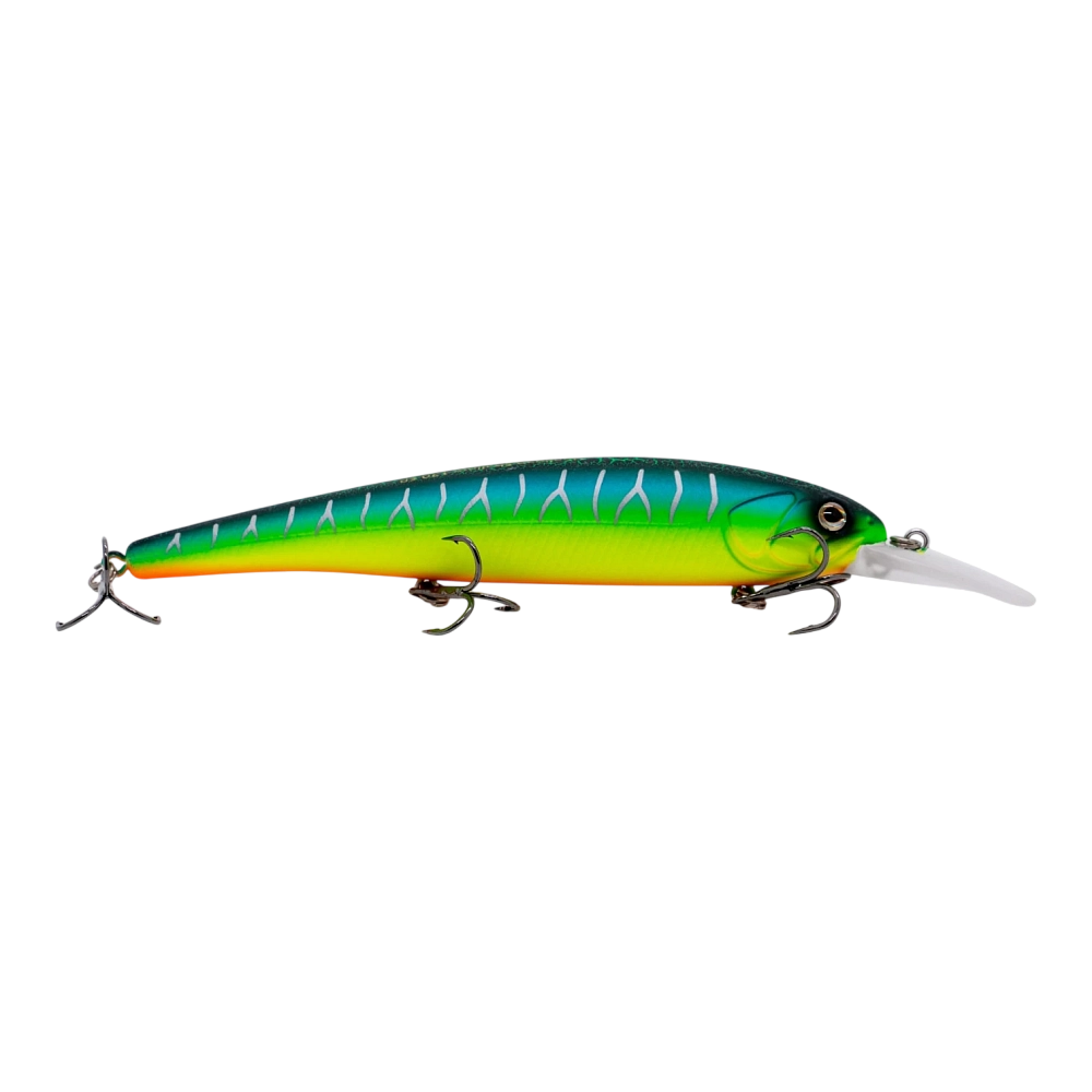 Воблер Strike Pro Hooligan Shallow 120SP, 120мм, 20,1гр, заглубление 2,0м.-3,6м., цвет (EG-220SP#A223S-RP). Фото №2