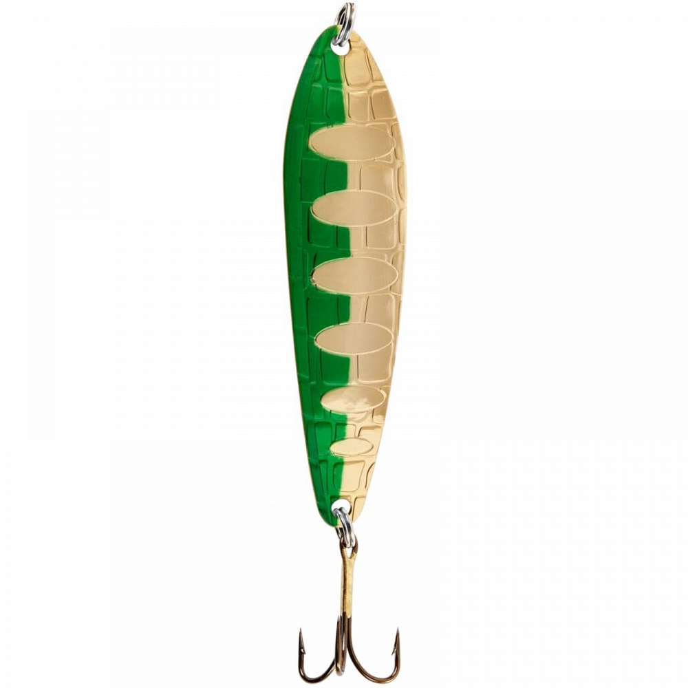 Блесна колеблющаяся Lucky John Croco Spoon 67мм, 18гр, цвет (015). Фото №2
