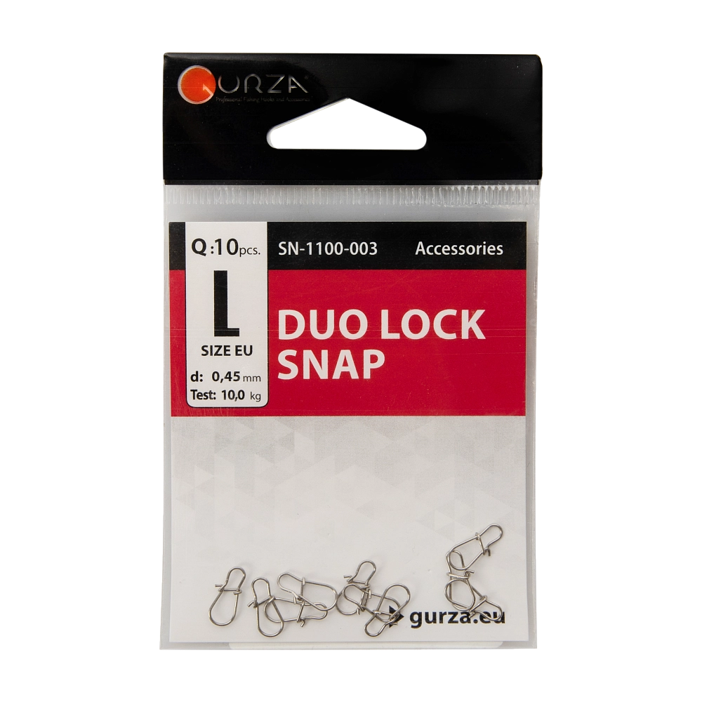 Застежки Gurza - DUO LOCK SNAP #L 10шт/уп.. Фото №1