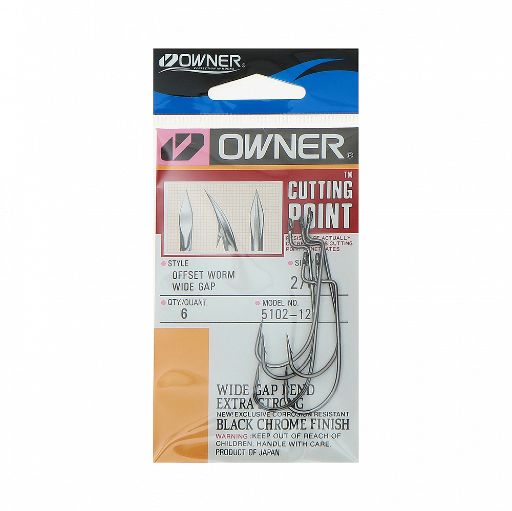 Крючок Owner №5102BC №4/0 (5шт.) . Фото №1