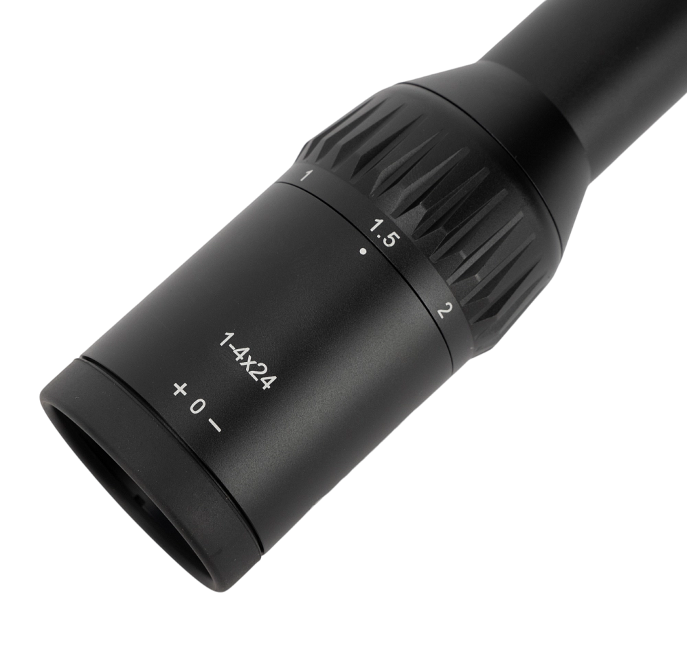 Прицел оптический ARTELV CRS 1-4x24 SFP, 30mm, с подсветкой fiber. Фото №11