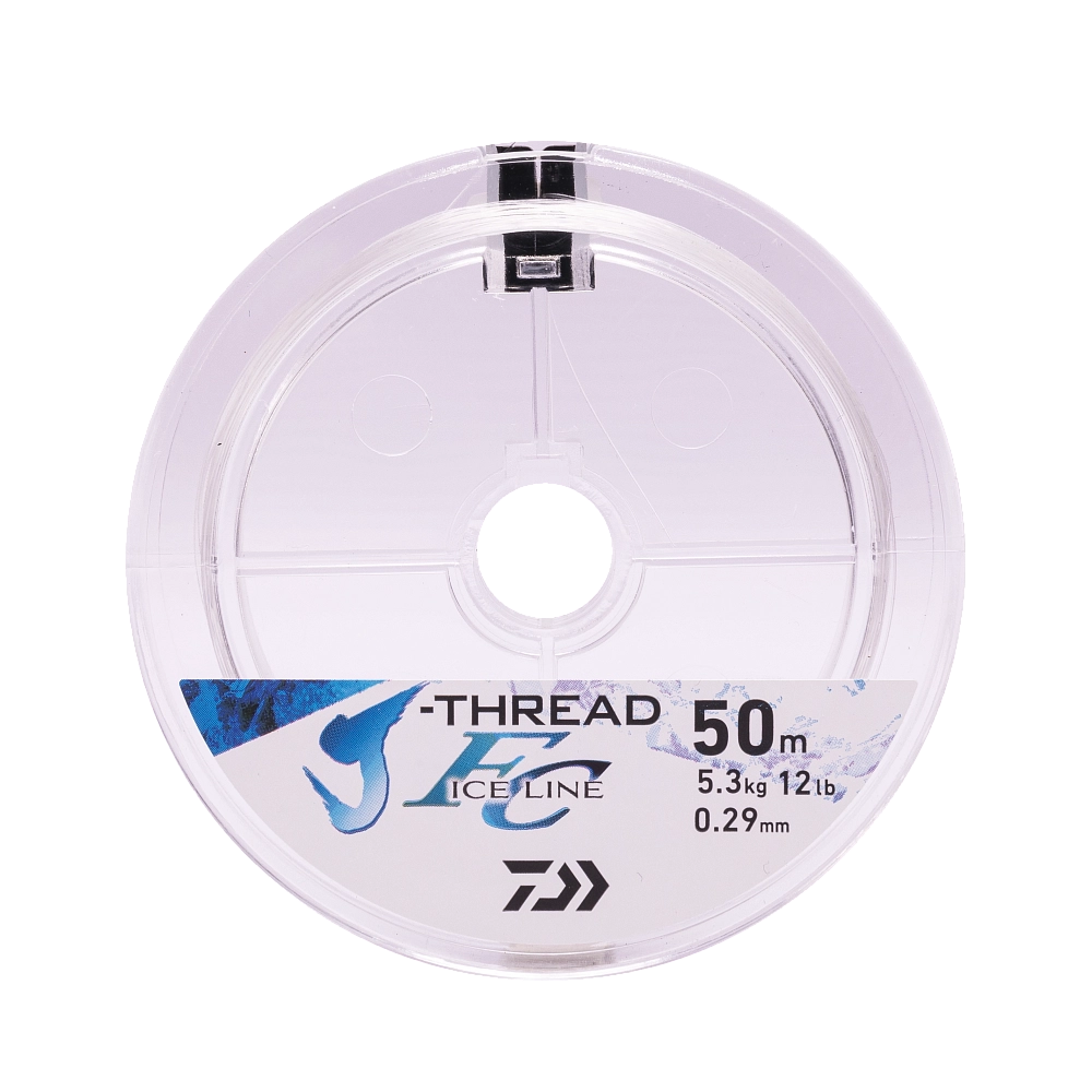 Леска Daiwa J-THREAD FC ICE LINE 0.29mm-50m. Фото №2 Леска Daiwa J-THREAD FC ICE LINE 0.29mm-50m. Фото №2