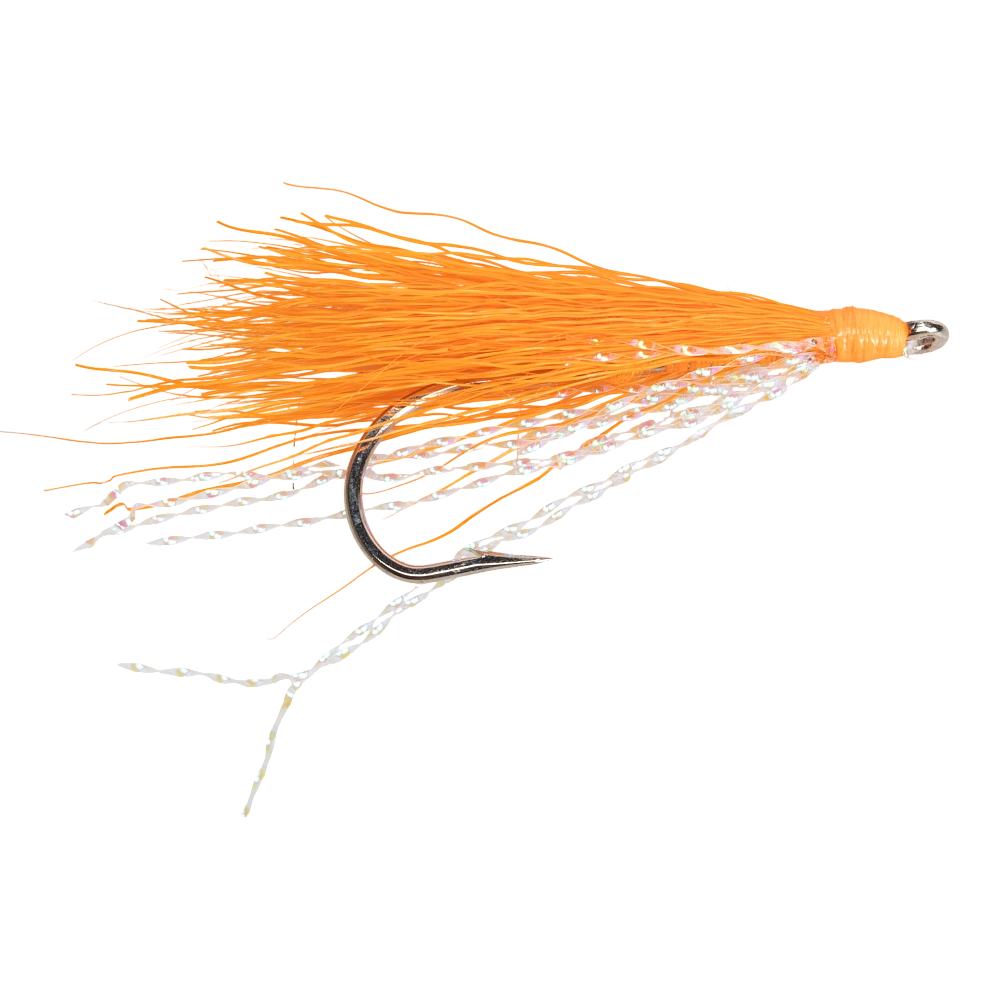 Муха жерех уп 3шт коза шартр тройник BN 2 с люрекс. Фото №1