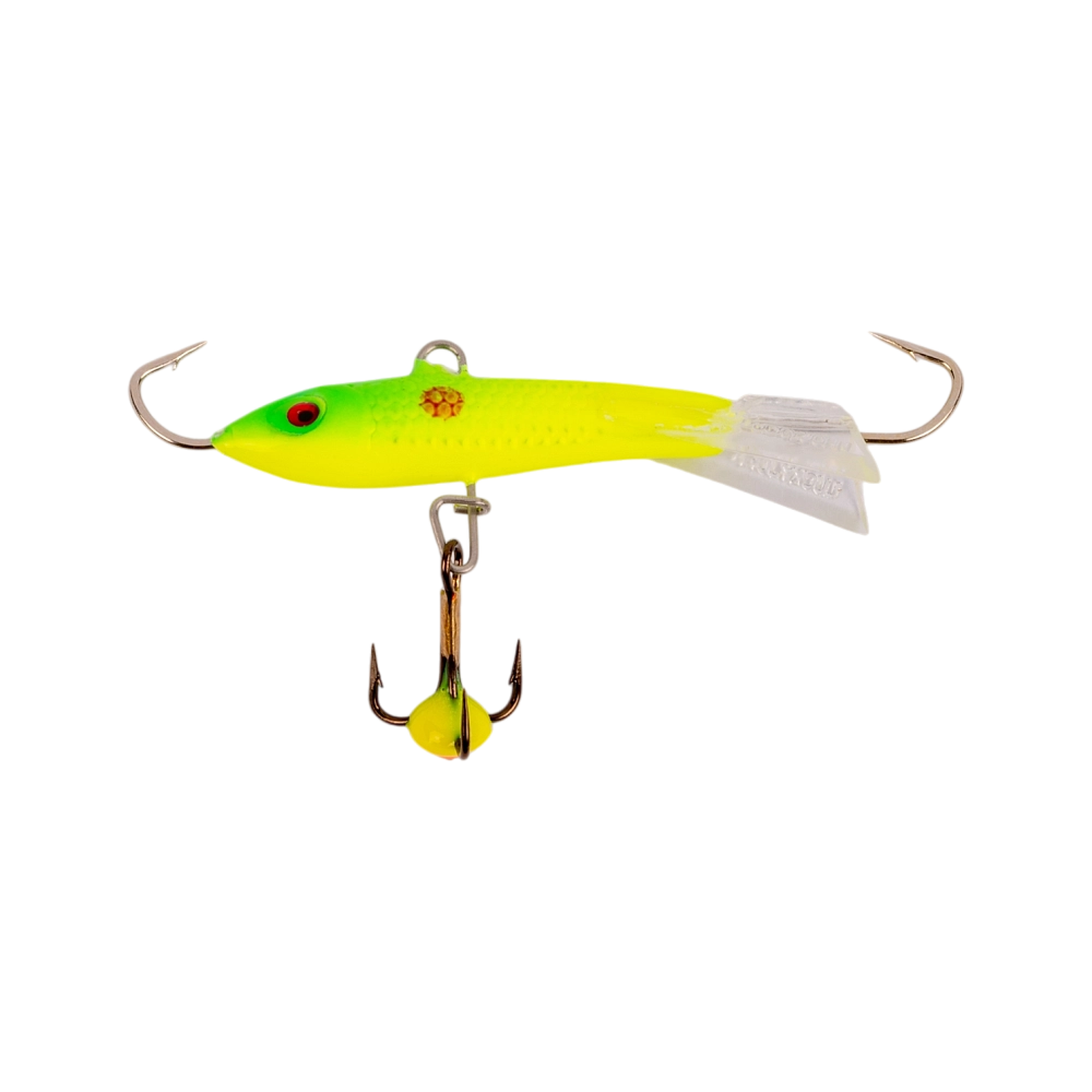 Балансир Lucky John CLASSIC 45мм, 8гр, цвет (19) с тройником. Фото №2 Балансир Lucky John CLASSIC 45мм, 8гр, цвет (19) с тройником. Фото №2