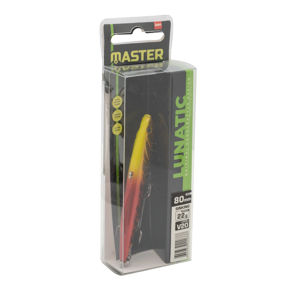 Воблер-раттлин IAM Master Lunatic, 80мм, 22гр, цвет (V20). Фото №2