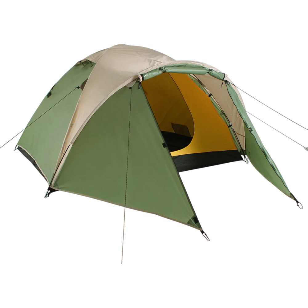 Палатка BTrace Canio 4 (Зеленый/Бежевый). Фото №3