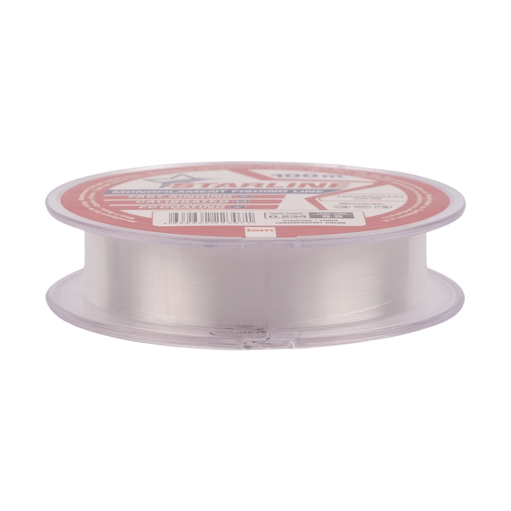 Леска Монофильная IAM Starline 100m 0.234 прозрачная. Фото №2