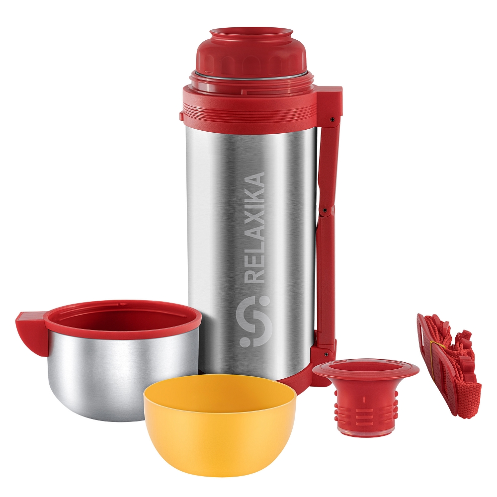 Термос Relaxika 201 универсальный (для еды и напитков), стальной, 1,5Л. Фото №6 Термос Relaxika 201 универсальный (для еды и напитков), стальной, 1,5Л. Фото №6