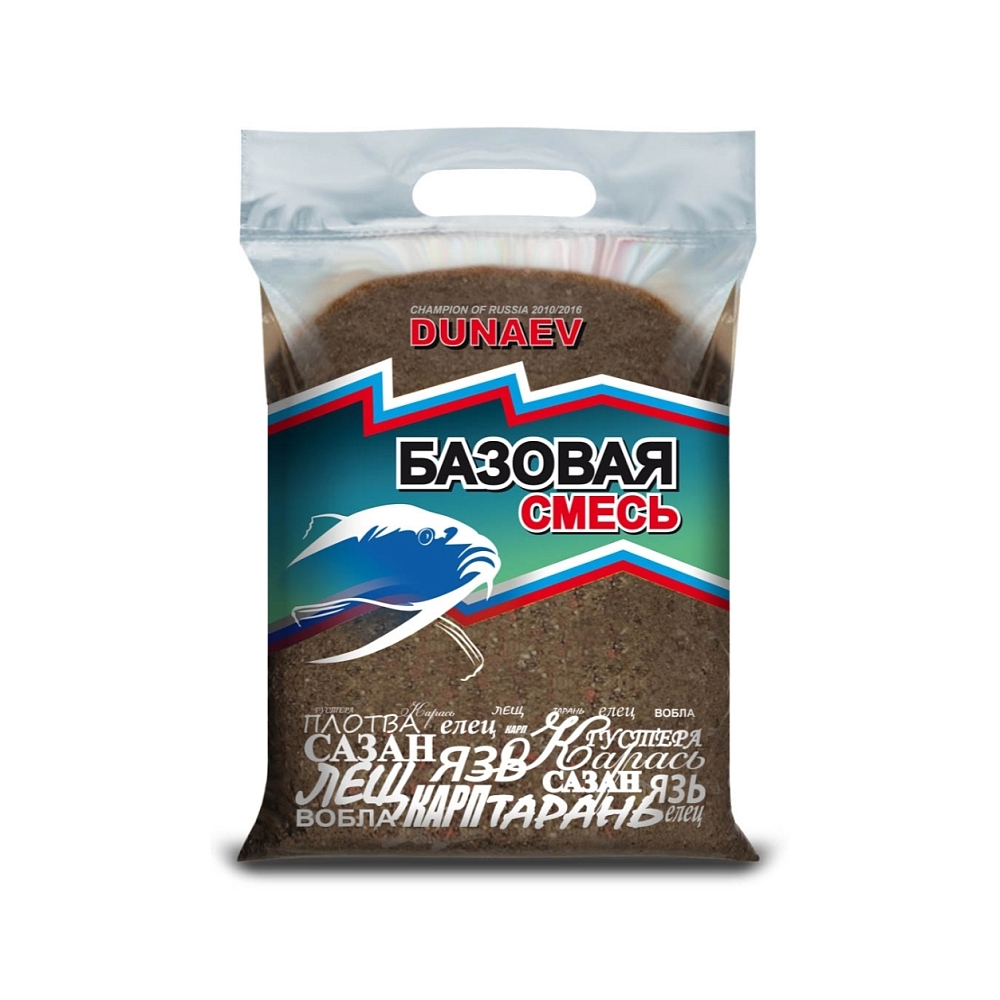 Прикормка "Dunaev Базовая смесь" 2,5кг Черная. Фото №2 Прикормка "Dunaev Базовая смесь" 2,5кг Черная. Фото №2