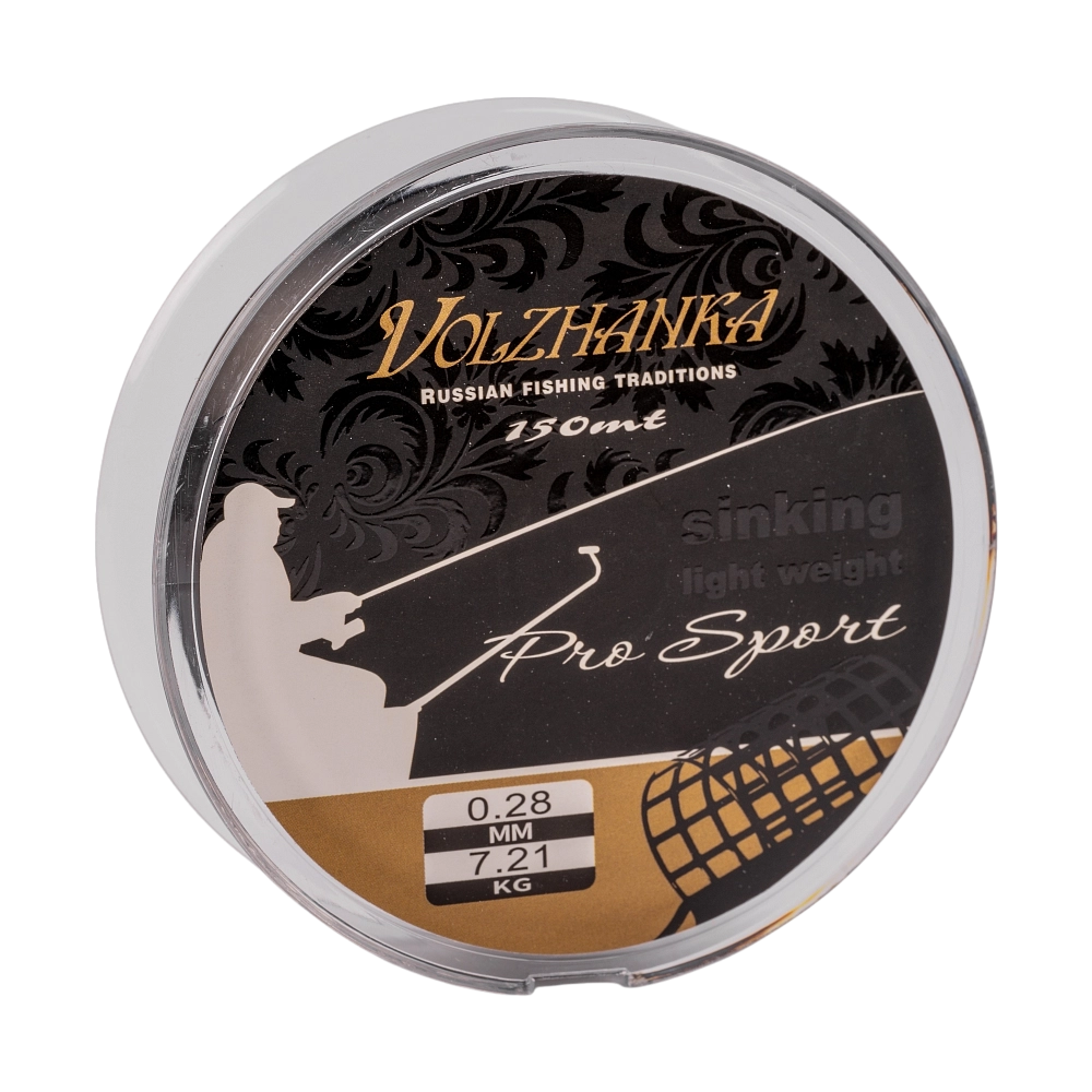 Леска моно "Pro Sport Sinking" 150м/0.28мм 7,21кг цв. черный. Фото №2