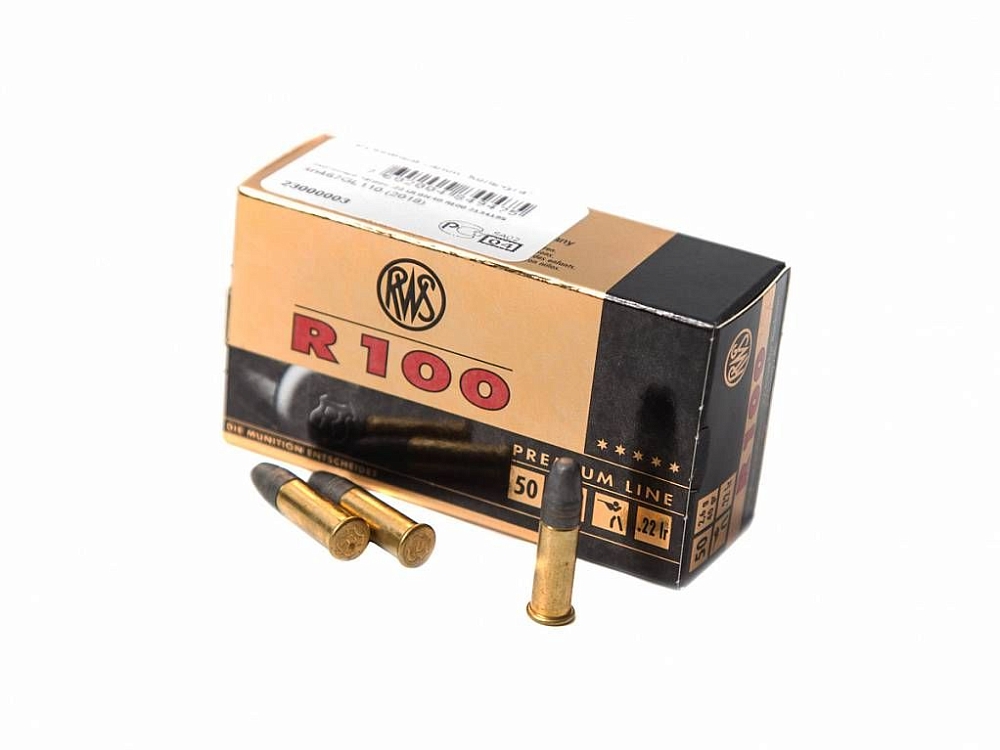 Патрон нарезной RWS калибр 22 LR DN R100 2,6 гр. 40 grn. (в пачке 50 шт.). Фото №2 Патрон нарезной RWS калибр 22 LR DN R100 2,6 гр. 40 grn. (в пачке 50 шт.). Фото №2