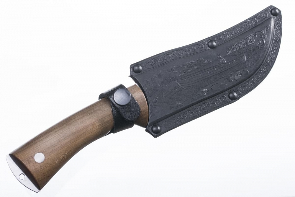 Нож Кизляр "Рыбак-2" (дерево, орех). Фото №3