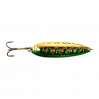 Блесна колеблющаяся Lucky John Croco Spoon 67мм, 18гр, цвет (015)