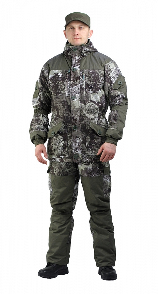 Костюм зимний "БУРАН" (Серый лес) р. 44-46. Фото №2