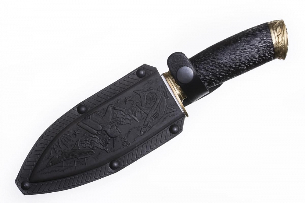 Нож Кизляр "Акула-2" (металл/дерево, орех). Фото №5 Нож Кизляр "Акула-2" (металл/дерево, орех). Фото №5