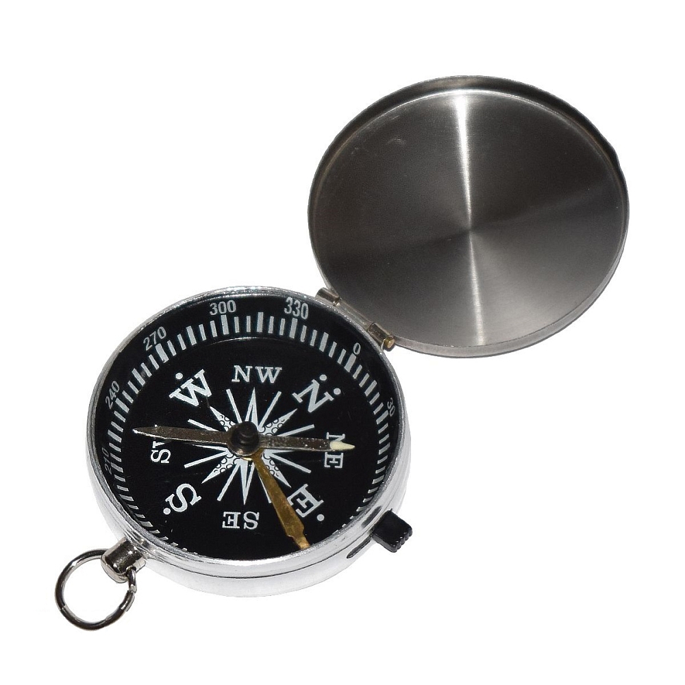 Компас ДС 462, с фиксатором, круглый, металлический, хромированный G452. Фото №2 Компас ДС 462, с фиксатором, круглый, металлический, хромированный G452. Фото №2