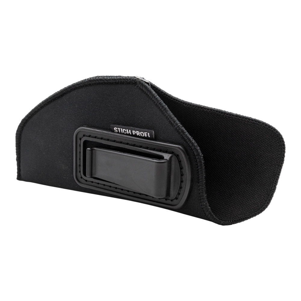 Кобура скрытого ношения "Колибри" ПМ/ПММ, HK USP P7 M8, Гроза-02/Хорхе, Хорхе-1 / Черный / 50мм. Фото №3