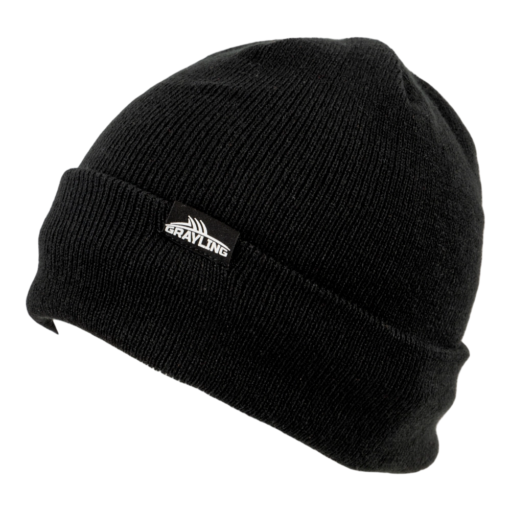 Шапка вязаная Selenga (Селенга) (чёрная). Фото №2