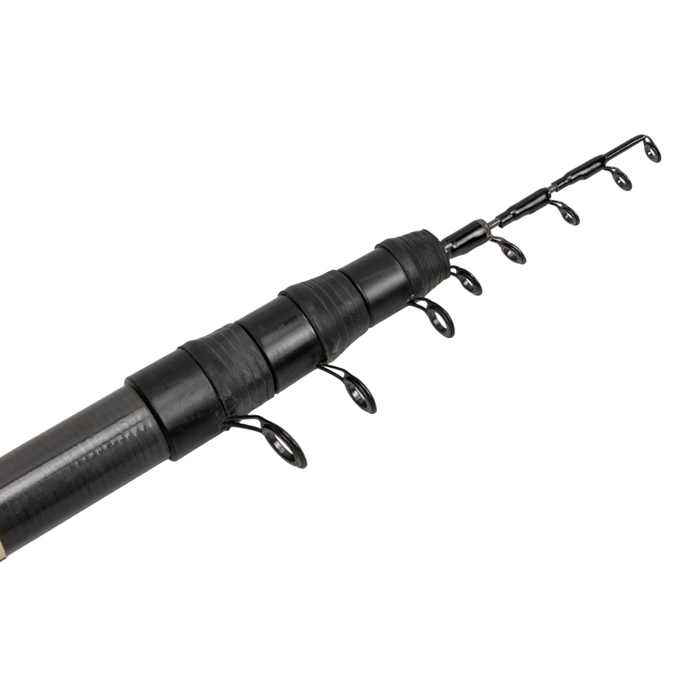 Удилище с кольцами "Волжанка Вариант" 4,5м (6 секций) тест до 25гр (IM7). Фото №4