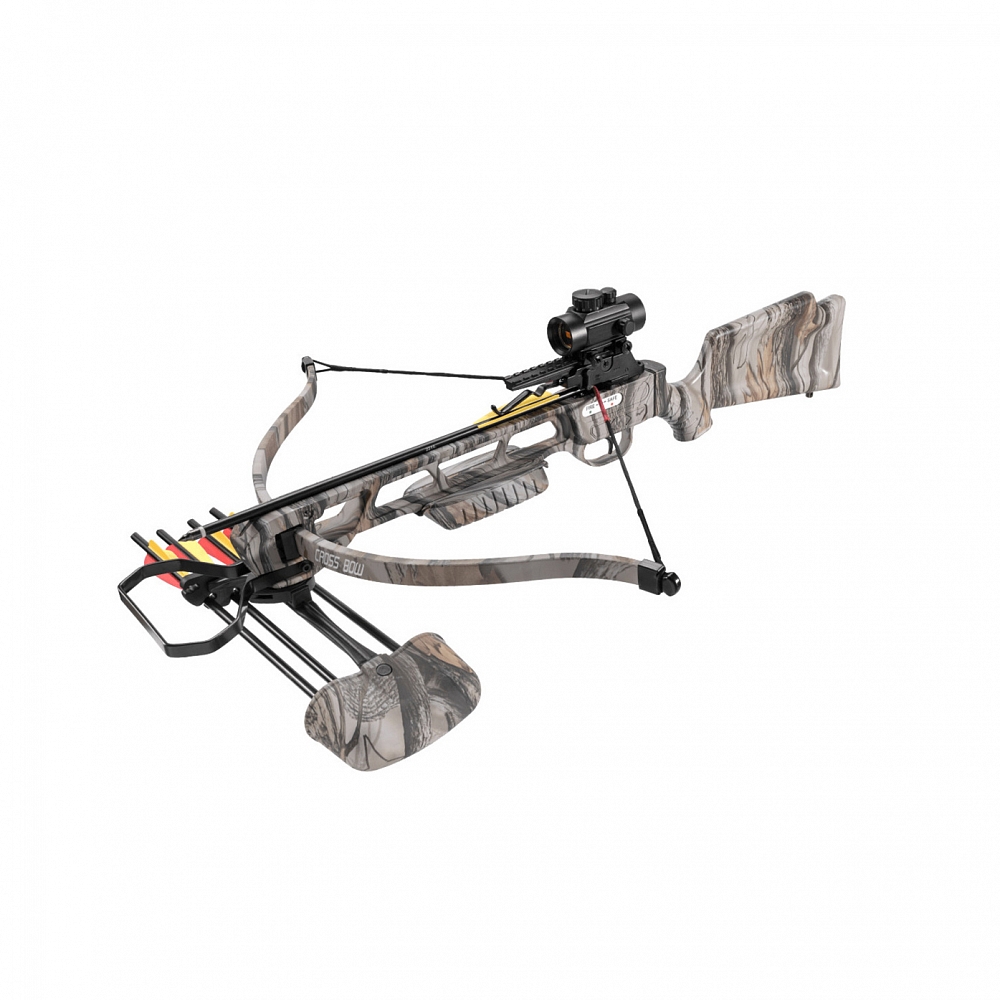 Арбалет рекурсивный Man Kung - MK 175ACR (приклад дерево, камуфляж). Фото №1