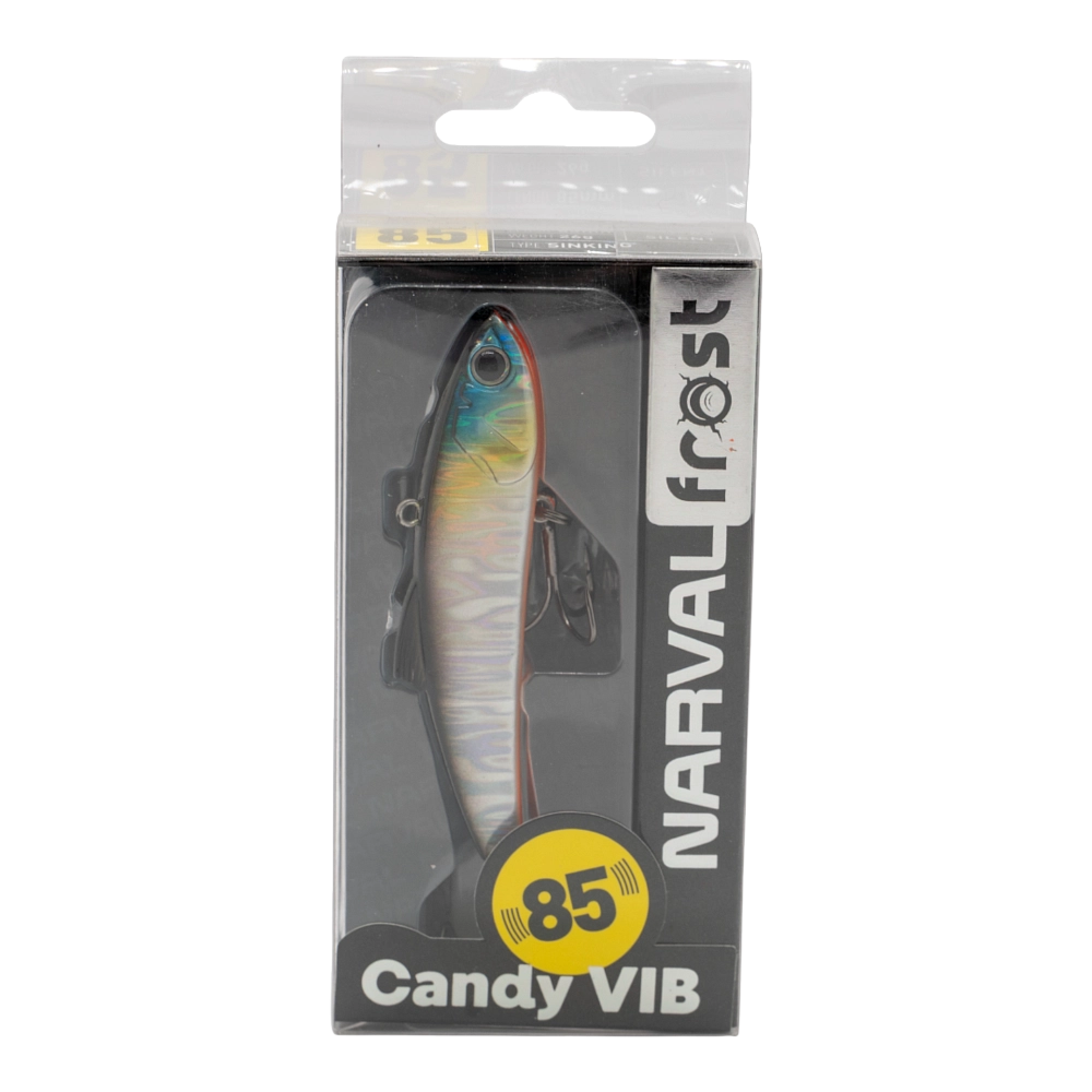 Воблер-раттлин Narval Frost Candy Vib 85мм, 26гр, цвет (#009-Smoky Fish Holo). Фото №1 Воблер-раттлин Narval Frost Candy Vib 85мм, 26гр, цвет (#009-Smoky Fish Holo). Фото №1