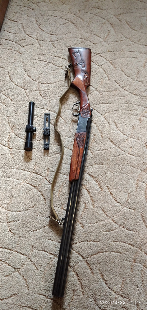 Вертикалка ИЖ27 кал.16х70. Фото №1