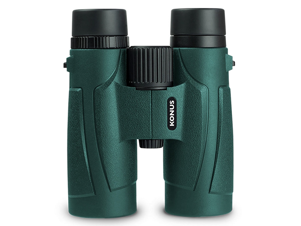 Бинокль Konus Regent-HD 10x42 WA, Roof-призмы, прорезиненный корпус, штативное гнездо. Фото №1