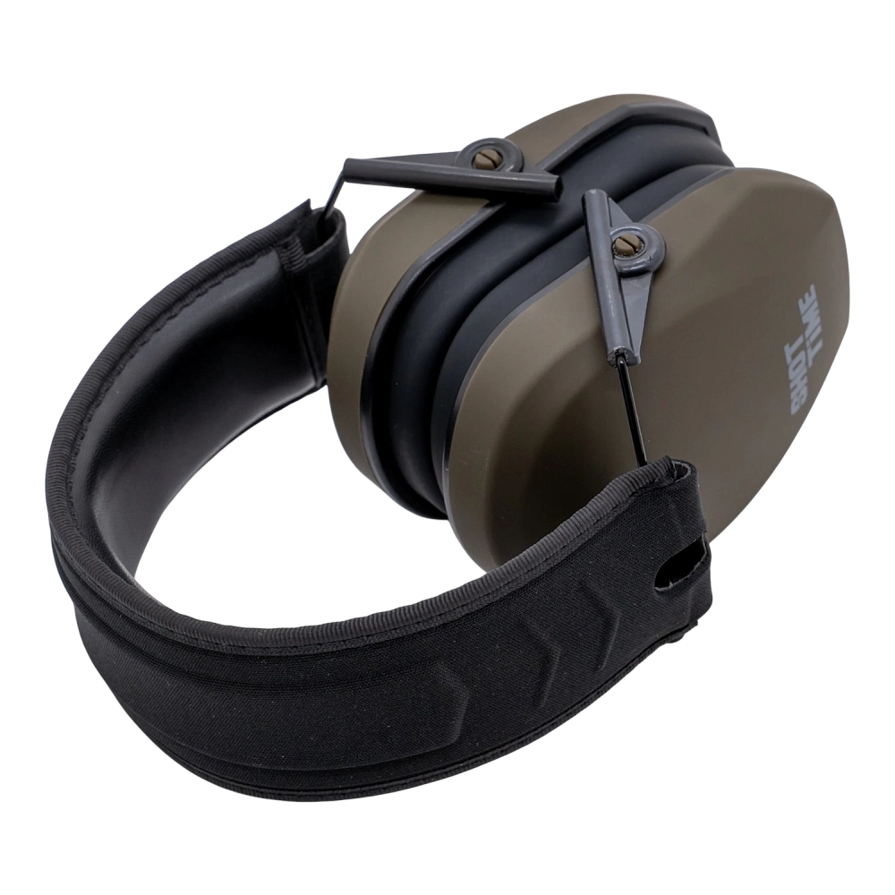 Наушники противошумные ShotTime 18 стрелковые, NRR 25dB /SNR 31dB, мягкое оголовье экокожа+ткань. Фото №8 Наушники противошумные ShotTime 18 стрелковые, NRR 25dB /SNR 31dB, мягкое оголовье экокожа+ткань. Фото №8