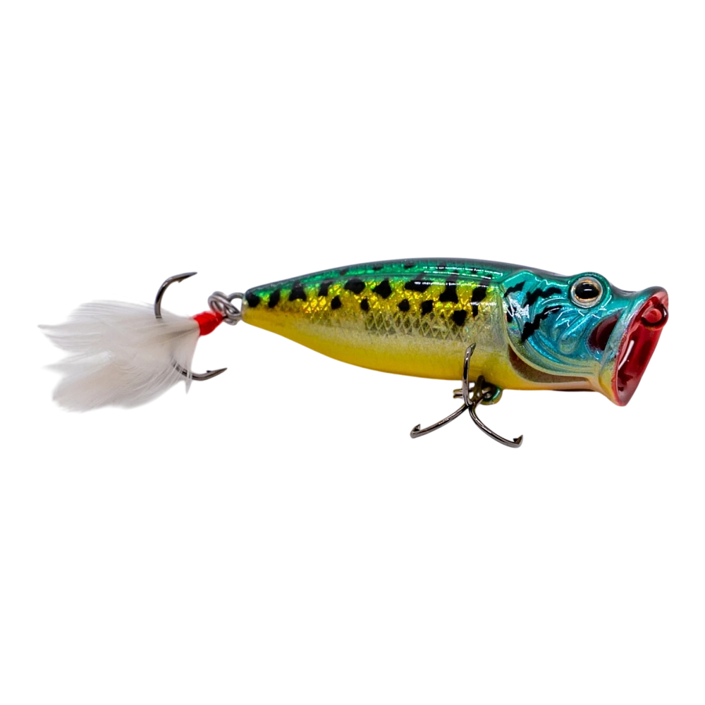 Воблер Strike Pro Pike Pop Mini 45, 45мм, 4 гр, цвет: SH-002B#945V. Фото №2 Воблер Strike Pro Pike Pop Mini 45, 45мм, 4 гр, цвет: SH-002B#945V. Фото №2