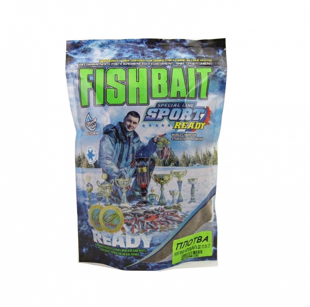 Прикормка FishBait серия «Ready Sport» 0.75 кг. Плотва. Фото №1