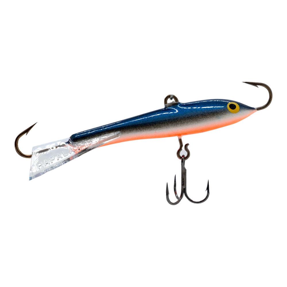 Балансир Rapala Jigging Rap 70мм, 18гр, цвет (SSD) с тройником. Фото №2