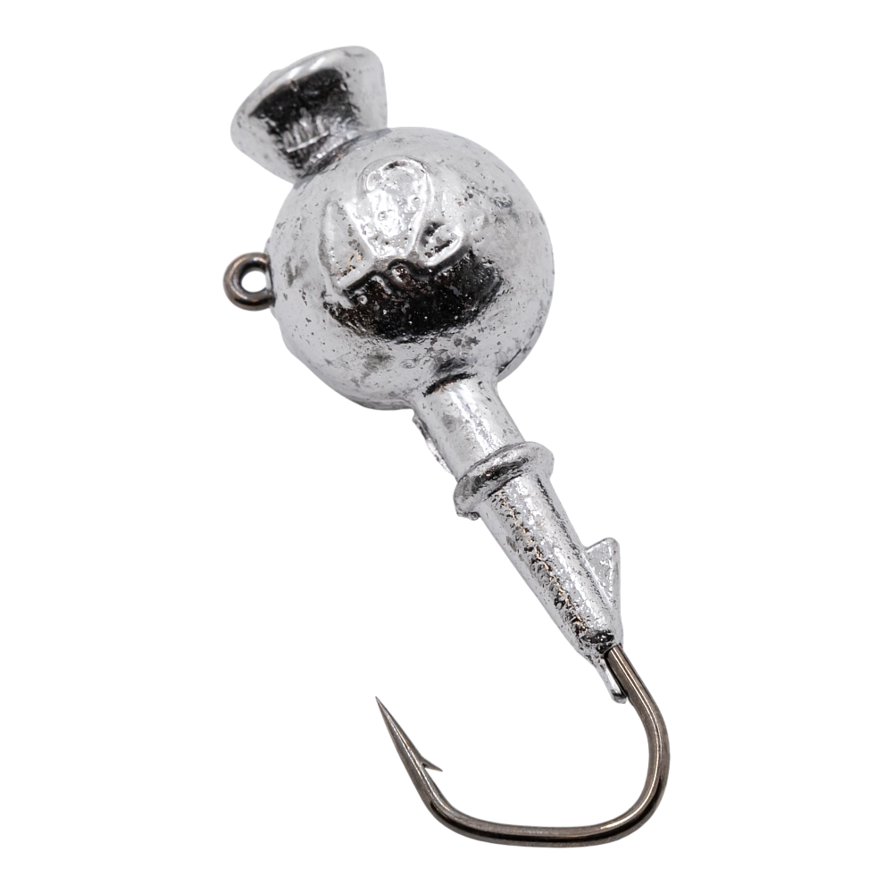 Джиг-головка шар крючок BARBARIAN-120 вес 44 гр. крючок № 3/0. Фото №2