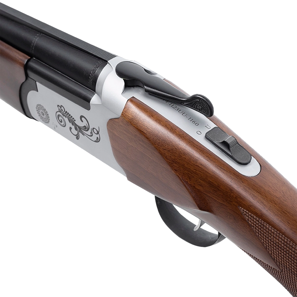 Ружье Hatsan OPTIMA D12 SILVER, калибр 12x76, дерево, ствол 28" (710) (экстрактор). Фото №5 Ружье Hatsan OPTIMA D12 SILVER, калибр 12x76, дерево, ствол 28" (710) (экстрактор). Фото №5