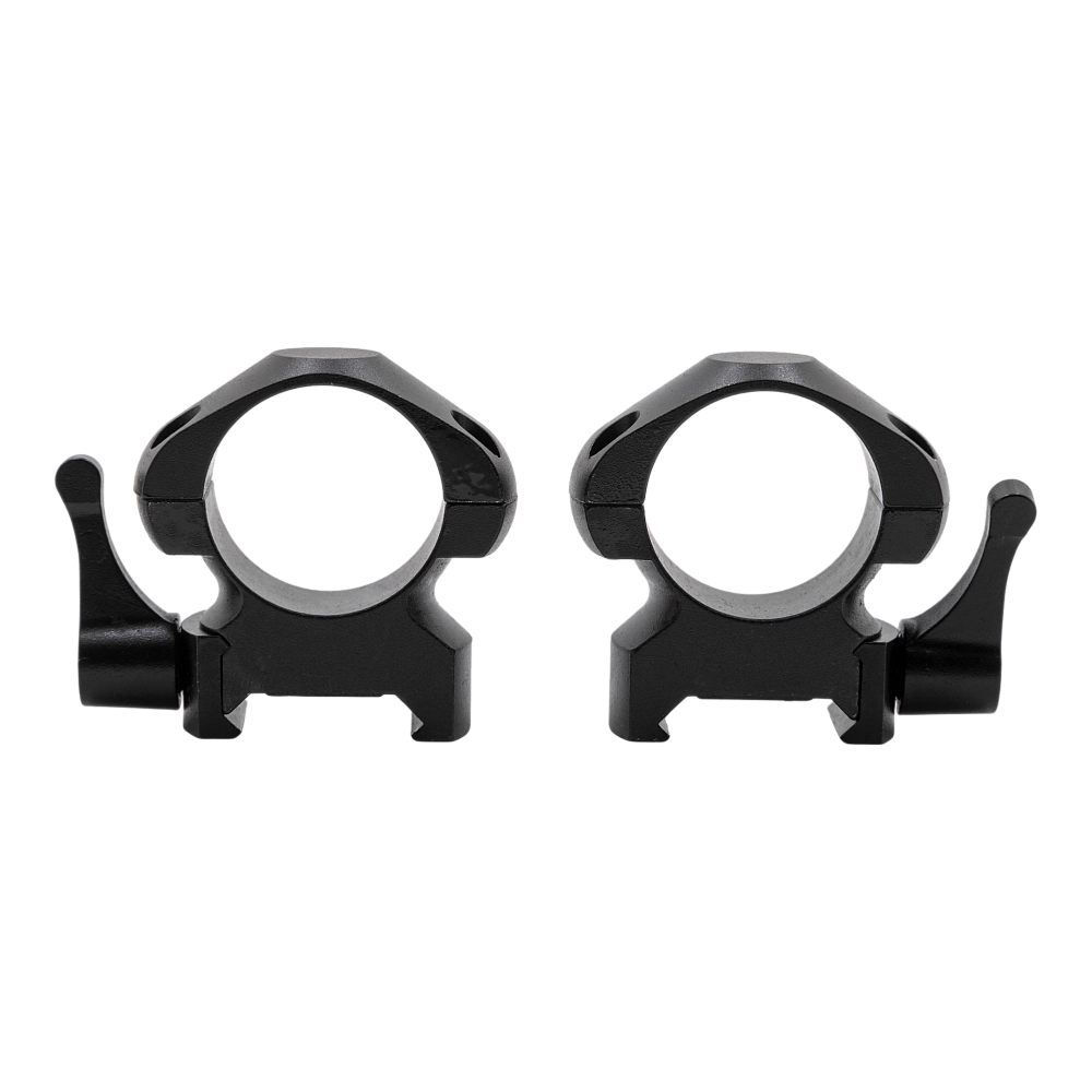 Кольца Arkon 25,4 мм быстросъемные на weaver, стальные, средние. Фото №4